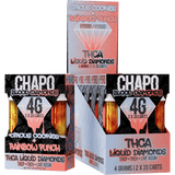 Chapo Extrax Blood Diamond 4g Duo Carts - Circus Cookie + Rainbow Punch - HempWholesaler.com