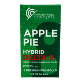 Concentrated Concepts - Apple Pie D8 Wrapped Pre-Roll (5 Pack)