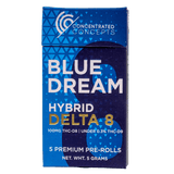 Concentrated Concepts - Blue Dream D8 Wrapped Pre-Roll (5 Pack)