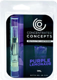 Concentrated Concepts Delta-8 THC D8 Vape Cartridge - Purple Lemonade