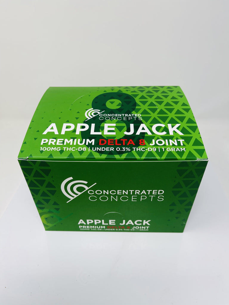 Concentrated Concepts Delta 8 THC Pre-Roll Display - Apple Pie