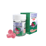 Crooked Creations 3500mg Twisted Gummies - Strawmelon OGK - Bandit Distribution