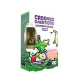 Crooked Creations Live Diamond Cartridges 2g - Apple Berry Kush - Bandit Distribution