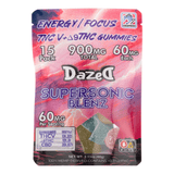 Dazed8 900mg Supersonic Blenz THCv+D9 Gummies [15 Pack] - HempWholesaler.com
