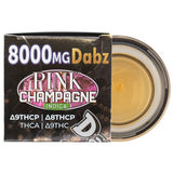 DazeD8 - Atomic Blenz Pink Champagne ∆9THCp / ∆8THCp / THCa / ∆9THC 8g Dabs- Pink Champagne - HempWholesaler.com