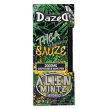 DazedA THCA Diamond Sauze Disposables - Alien Mintz 2g - Bandit Distribution