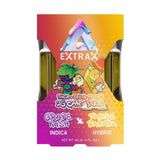 Delta Extrax - Adios 2 Pack Cartridge - Tangie Banana & Grape Kush - Bandit Distribution