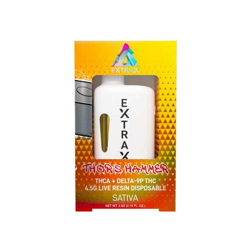 Delta Extrax - Adios Blend Preheat Disposable - 4.5G - Thor's Hammer - Bandit Distribution