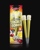Delta Munchies Double Doinks - THCa Diamond Infused Pre Rolls 2pk - Lemon Cherry Gelato