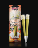 Delta Munchies Double Doinks - THCa Diamond Infused Pre Rolls 2pk - Peach Cobbler - Bandit Distribution