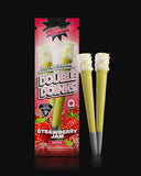 Delta Munchies Double Doinks - THCa Diamond Infused Pre Rolls 2pk - Strawberry Jam