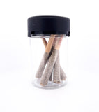 Diamond Dusted Bulk THCA .5 Jeter Jars - Cookies (5Pack) - HempWholesaler.com