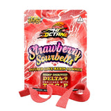 Dimo Hi Octane Live Resin Delta 8 / THC-P Gummies - 1000mg - Strawberry Sour Belts - Bandit Distribution