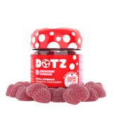 Dotz Extra Strength Amanita Gummies - 10ct - Strawberry Lemonade - Mushroom edibles - HempWholesaler.com