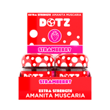Dotz Extra Strength Amanita Gummies - 10ct - Strawberry - Mushroom edibles - HempWholesaler.com