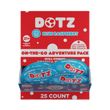 Dotz On The Go Mushroom Gummies - 25ct Display Pack - Blue Raspberry - HempWholesaler.com
