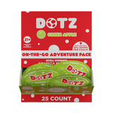 Dotz On The Go Mushroom Gummies - 25ct Display Pack - Green Apple - HempWholesaler.com