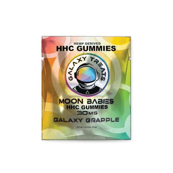 Galaxy Treats - Moon Babies HHC Gummies - 2pack/Bucket Galaxy Grapple