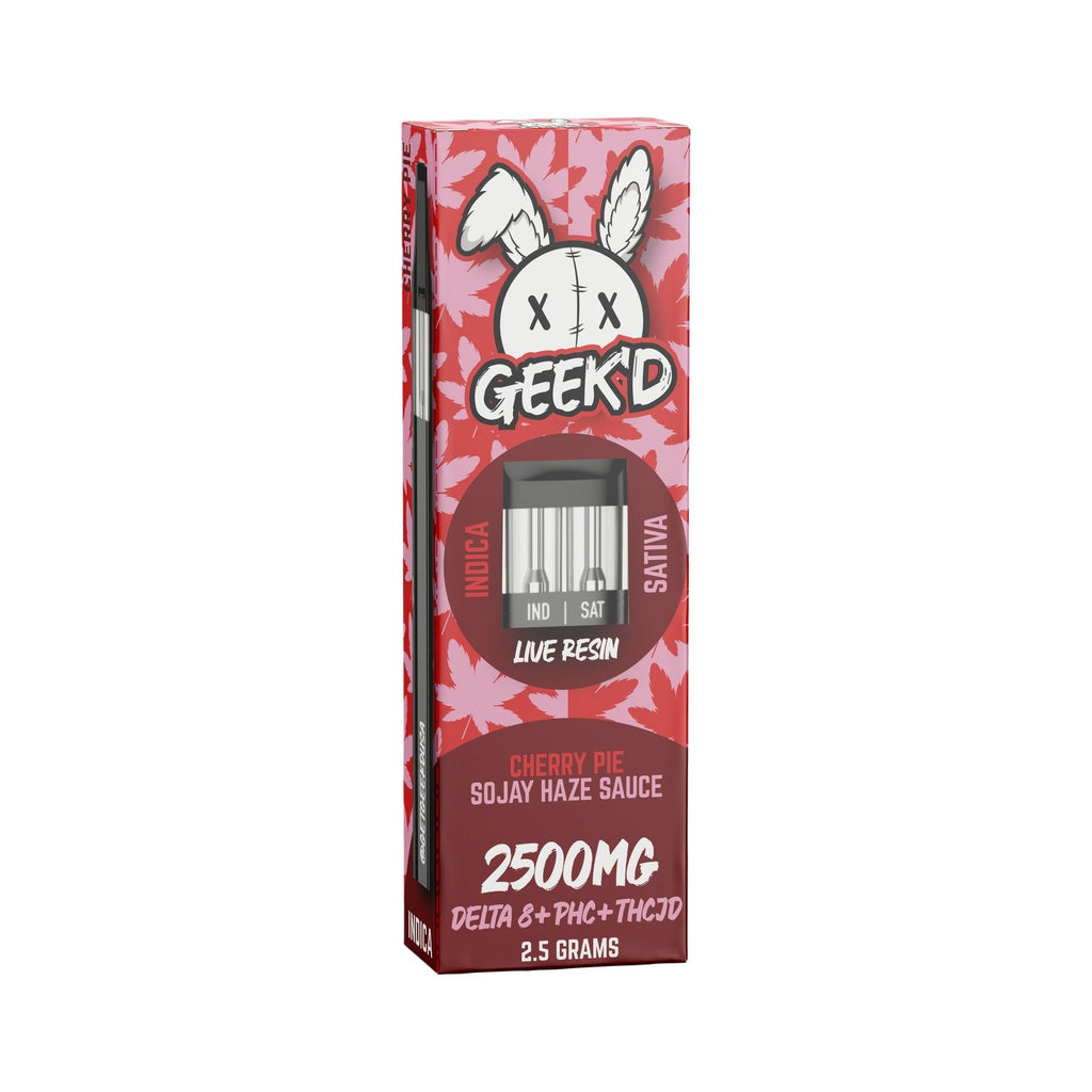 geek'd disposable vape review GEEK THCX Pulse Pro FIRE AF THC-P Blend Disposable – 4.2g