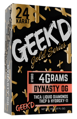 Geek'D Gold Series 4g Disposable - Thca Liquid Diamonds/ThcP
