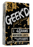Geek'D Gold Series 4g Disposable - Thca Liquid Diamonds/ThcP/Hydroxy- 11 - Northern Lights