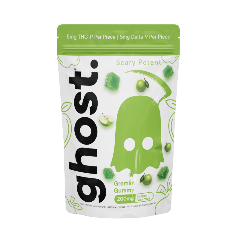 Ghost Reaper 200mg D9+THCp Gummies - Gremlin Gummy - HempWholesaler.com