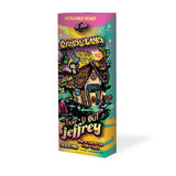 HiXotic - "Trap'd Out Jeffrey" 3g disposable - 5 Pack Display - Candyland - Bandit Distribution
