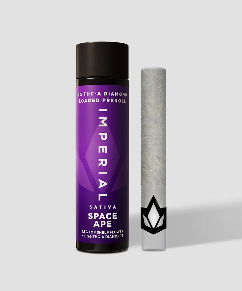 Imperial 2G THC-A Diamond Loaded PreRoll - Space Ape - HempWholesaler.com