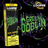 Looper Diamond Live Badder THCa 2g Disposables - Green Goblin - HempWholesaler.com