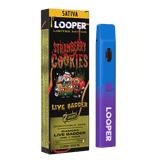Looper Live Badder 2g Disposables - Strawberry Cookies - Bandit Distribution
