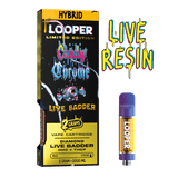 Looper Live Diamond Badder 2g Cartridges - Candy Chrome