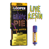 Looper Live Diamond Badder 2g Cartridges - Grape Pie - HempWholesaler.com