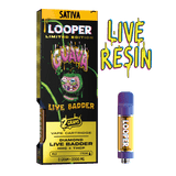 Looper Live Diamond Badder 2g Cartridges - Guava - HempWholesaler.com