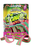 Looper Melted Series Edibles - D9-THCjd - THCp - 1000mg - Strawapple Sourbelts - Bandit Distribution