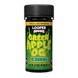 Looper Thca Live Badder Gummies - 10,000mg - Green Apple OG