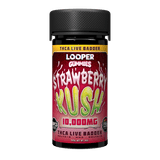Looper Thca Live Badder Gummies - 10,000mg - Strawberry Kush - HempWholesaler.com
