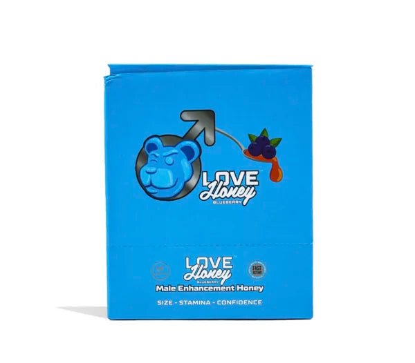 Love Bears Edible Gummies - Male -12 Bags (2pc Per Bag) - Bandit Distribution