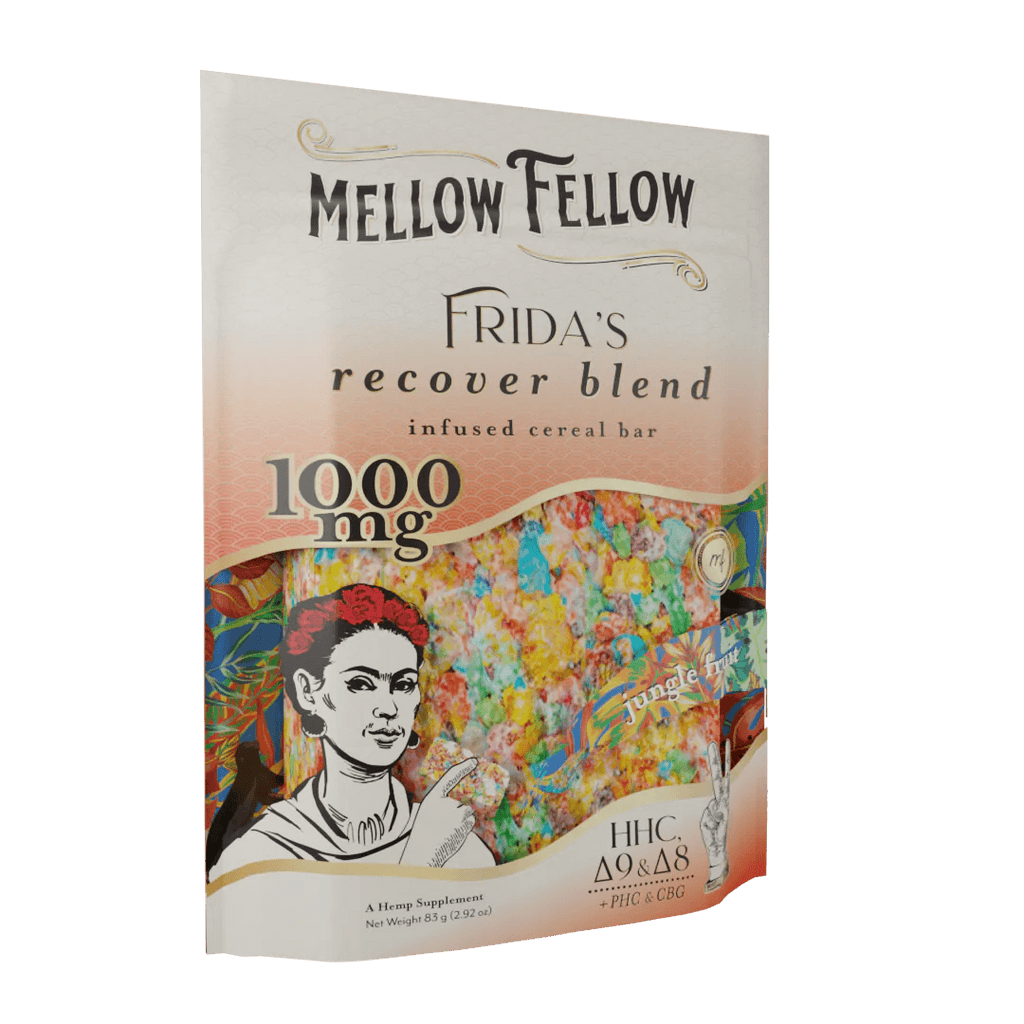Mellow Fellow - Frida's Recover Blend Cereal Bar 1000mg - Jungle Blend