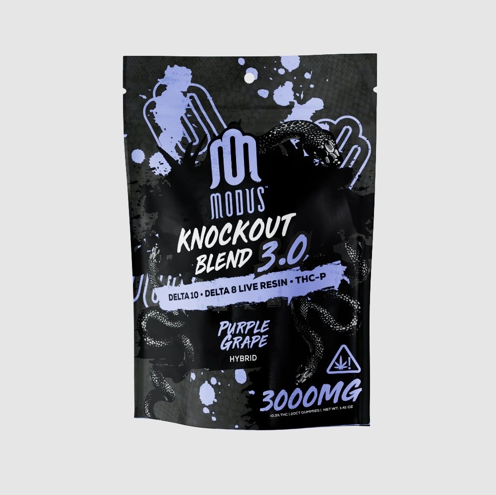 Modus Knockout Blend Gummies - 20ct - Bandit Distribution