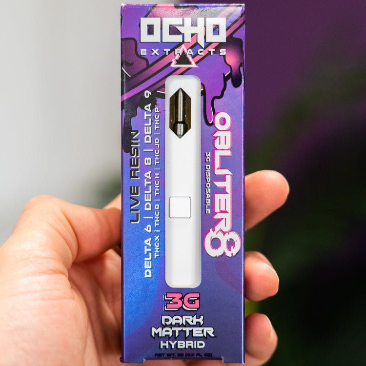 Ocho 3g Obliter8 Disposable Live Resin Blends - Dark Matter