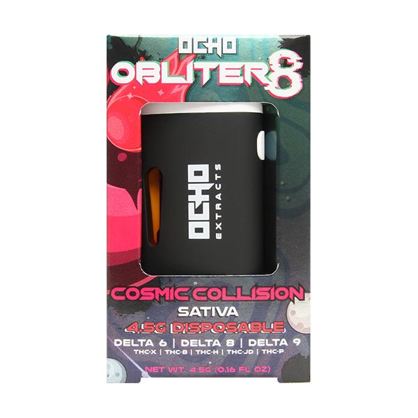 Ocho Extracts Obliter8 Disposable - 4.5G - Cosmic Collision - HempWholesaler.com