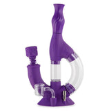 Ooze Echo Silicone Water Pipe & Nectar Collector Ultra Purple