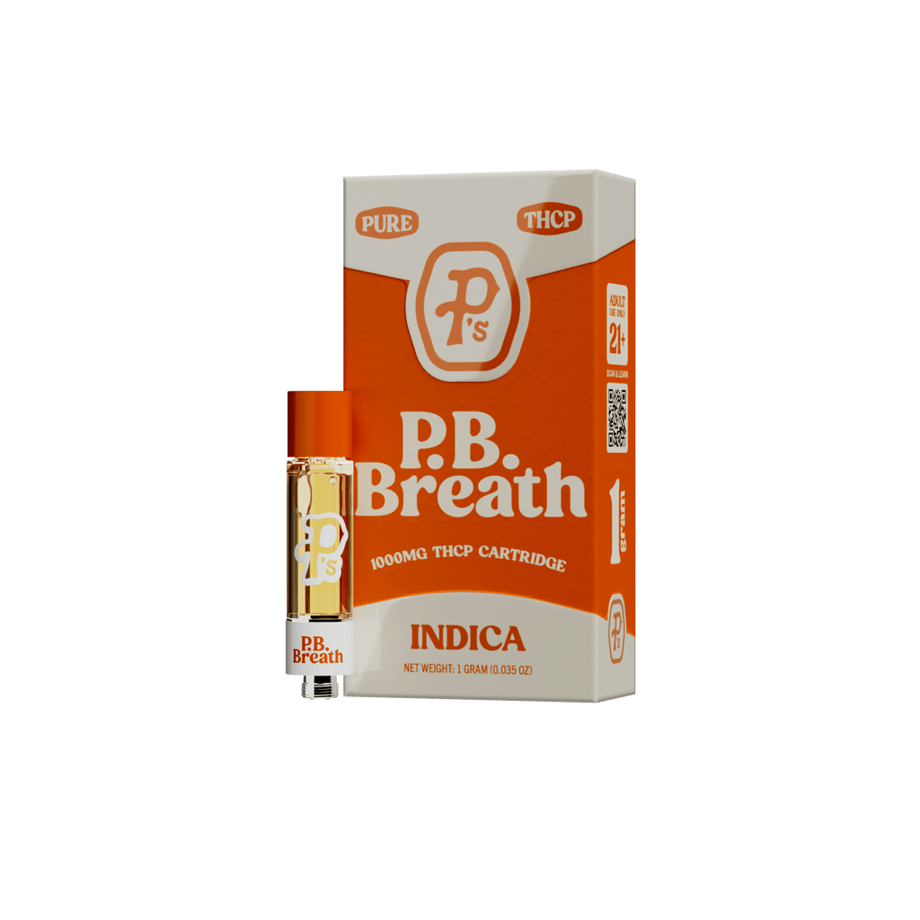 Perfectly Pure P's 1g THCP Cartridges - P.B Breath - HempWholesaler.com