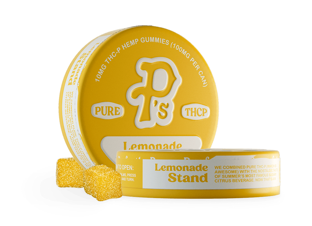 Perfectly Pure P's THCp Gummies 100mg - Lemonade Stand - HempWholesaler.com