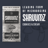 Shruumz Mushroom Chocolate Bars - Cookies & Cream