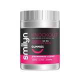 Smilyn Knockout Blend Gummies 2500mg Strawberry And Cream