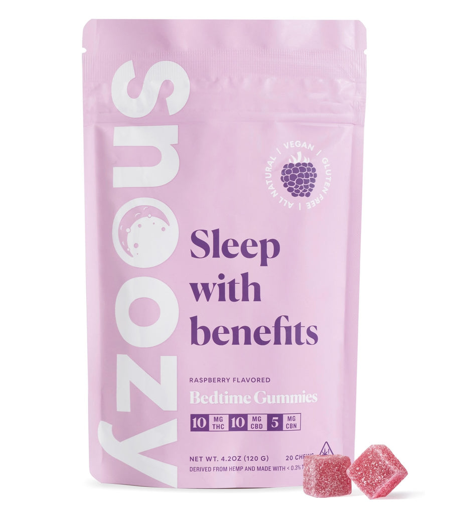 Snoozy Delta 9 THC Sleep Gummies - 20ct bag - Bandit Distribution