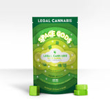 Space Gods Delta 9 Gummies - Single 10 pack - 300mg - Sour Apple