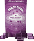 Space Gods Delta 9 Gummies - Single 10 pack - 300mg - Grape Galaxy - Bandit Distribution