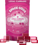 Space Gods Delta 9 Gummies - Single 10 pack - 300mg - Pink Lemonade - Bandit Distribution